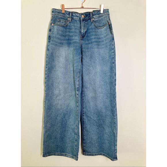 Wild Fable Women’s Low Rise Baggy Blue Jeans Size 6 New - Picture 2 of 4